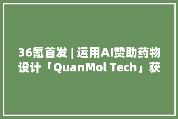 36氪首发 | 运用AI赞助药物设计「QuanMol Tech」获数百万美元天使轮融资_分子_药物