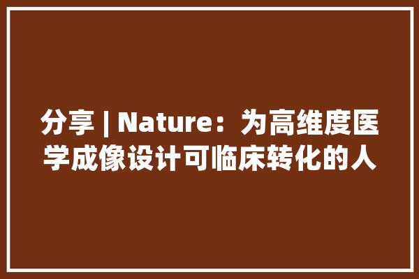 分享 | Nature：为高维度医学成像设计可临床转化的人工智能系统_数据_体系