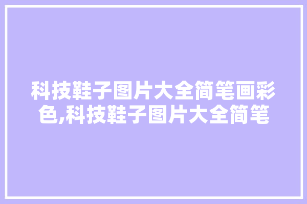 科技鞋子图片大全简笔画彩色,科技鞋子图片大全简笔画彩色版