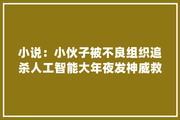 小说：小伙子被不良组织追杀人工智能大年夜发神威救他一命。_鬼魂_白芨