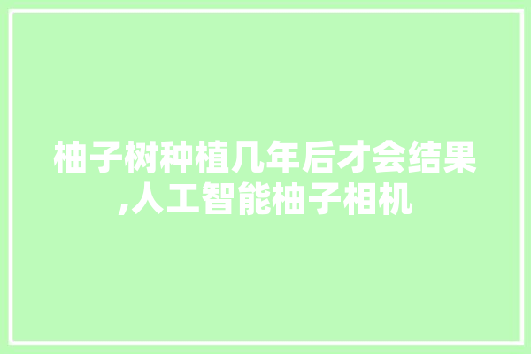 柚子树种植几年后才会结果,人工智能柚子相机 科技快讯