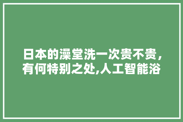 日本的澡堂洗一次贵不贵，有何特别之处,人工智能浴室镜操作流程 科技快讯