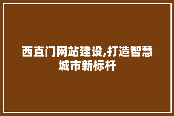 西直门网站建设,打造智慧城市新标杆 绘影字幕