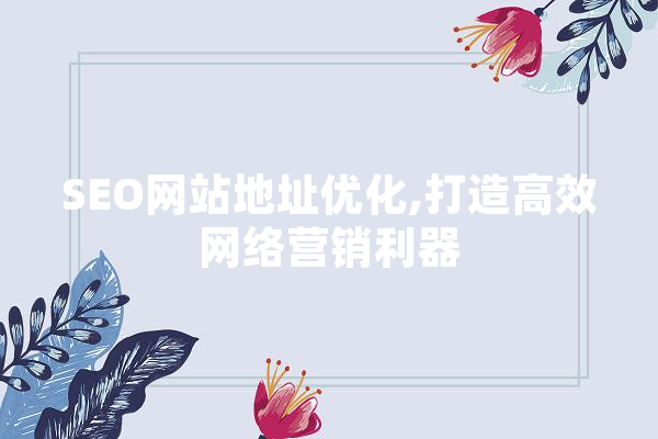 SEO网站地址优化,打造高效网络营销利器 绘影字幕