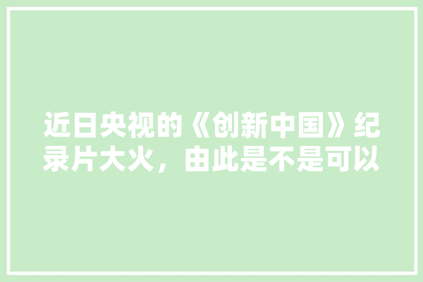 近日央视的《创新中国》纪录片大火，由此是不是可以推断中国科幻电影即将迎来属于他的春天呢,人工智能战斗