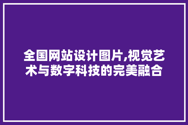 全国网站设计图片,视觉艺术与数字科技的完美融合