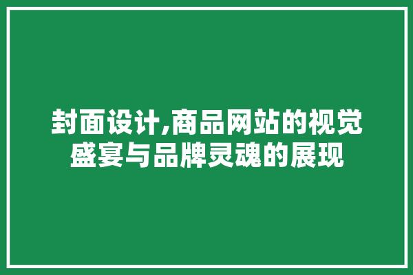 封面设计,商品网站的视觉盛宴与品牌灵魂的展现 计算机