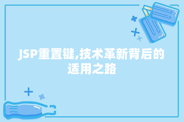 JSP重置键,技术革新背后的适用之路