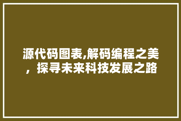 源代码图表,解码编程之美，探寻未来科技发展之路 云服务