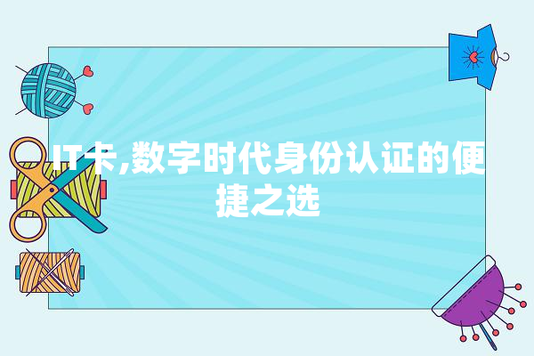 IT卡,数字时代身份认证的便捷之选