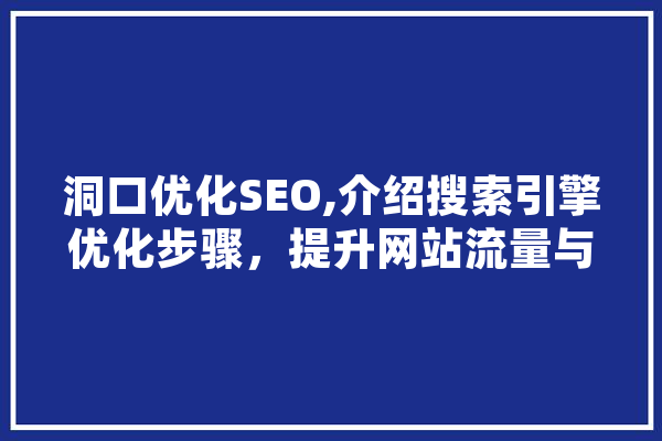 洞口优化SEO,介绍搜索引擎优化步骤，提升网站流量与排名