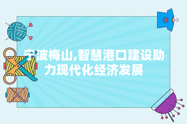 宁波梅山,智慧港口建设助力现代化经济发展