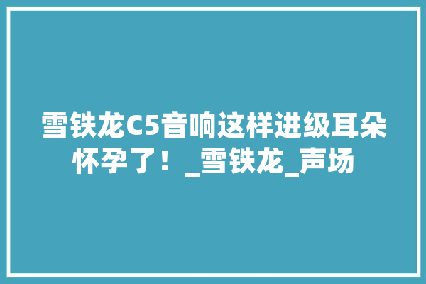雪铁龙C5音响这样进级耳朵怀孕了！_雪铁龙_声场 智能助手