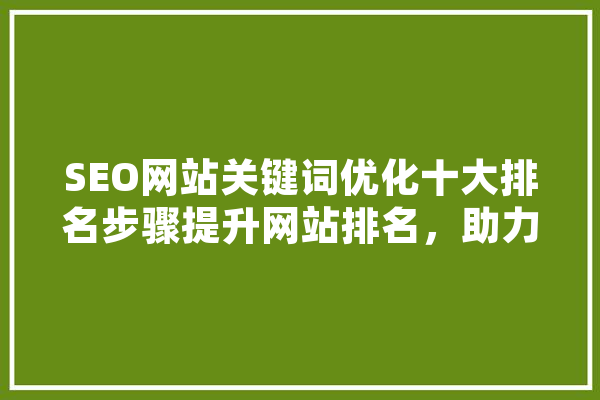 SEO网站关键词优化十大排名步骤提升网站排名，助力企业腾飞 文字写作