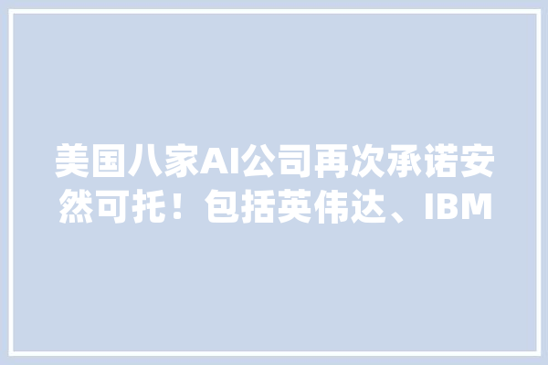 美国八家AI公司再次承诺安然可托！包括英伟达、IBM等_人工智能_美国